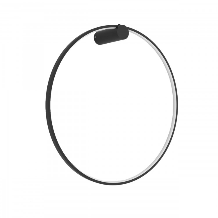 Kinkiet Mirror L czarny IP44 LED CCT - 9509