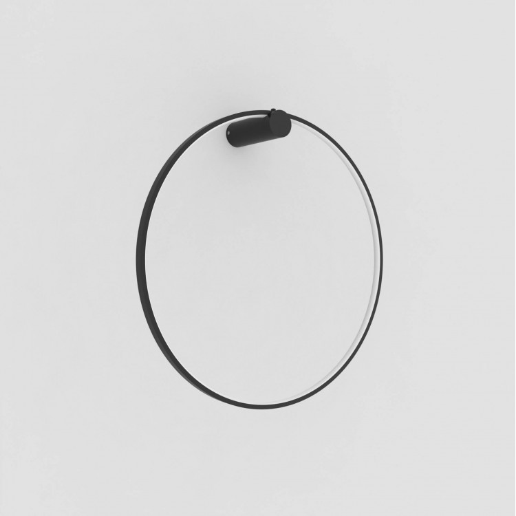 Kinkiet Mirror L czarny IP44 LED CCT - 9513