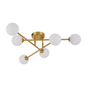 Lampa sufitowa Dorado złota 6xG9