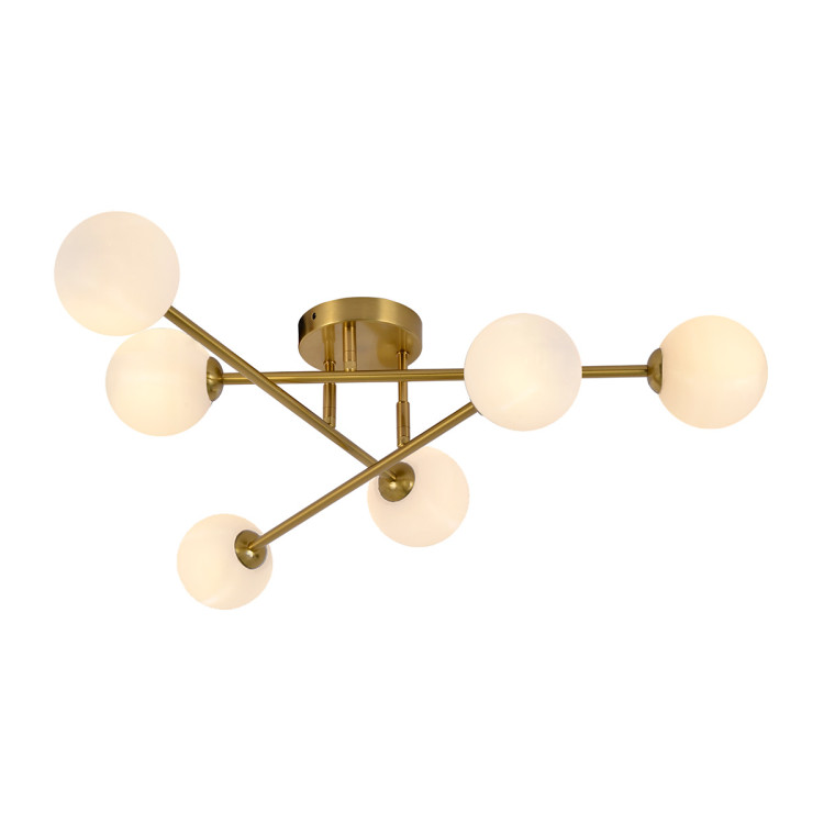 Lampa sufitowa Dorado złota 6xG9 - 9525