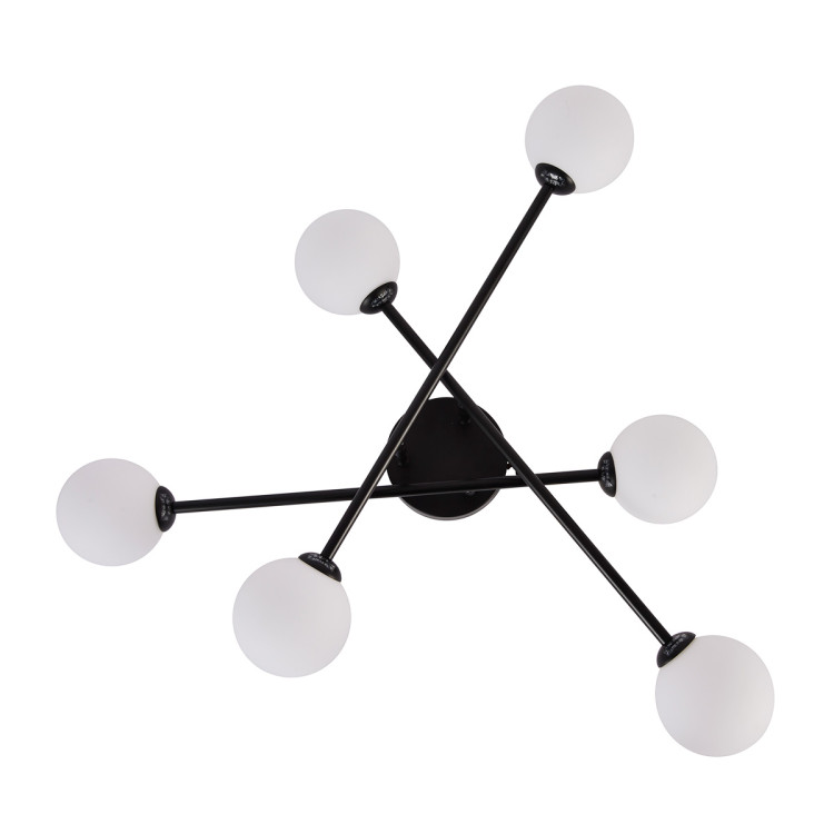 Lampa sufitowa Dorado czarna 6xG9 - 9533