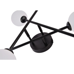 Lampa sufitowa Dorado czarna 6xG9