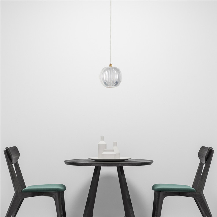 Lampa wisząca Brillant 1 złota LED CCT - 9560