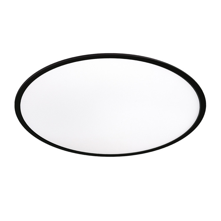 Plafon Pryzma 38 cm czarny LED CCT - 9677