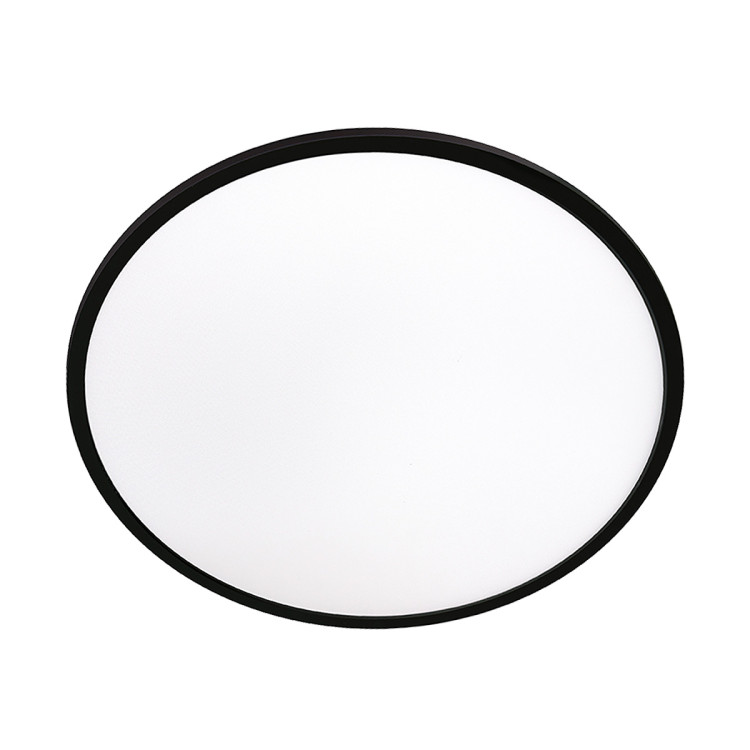 Plafon Pryzma 38 cm czarny LED CCT - 9678