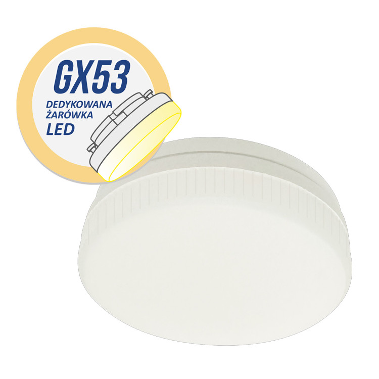 Żarówka LED LP-GX53-7W 4000K - 9693