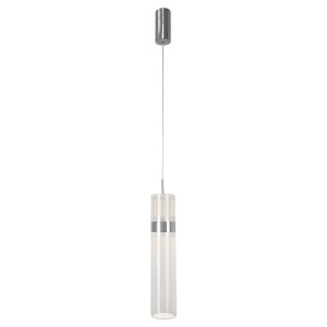 Lampa wisząca Ambiente srebrna LED CCT