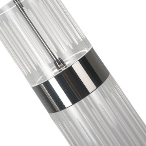 Lampa wisząca Ambiente srebrna LED CCT