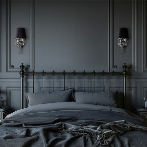 Kinkiet Vigo czarny 1xE14