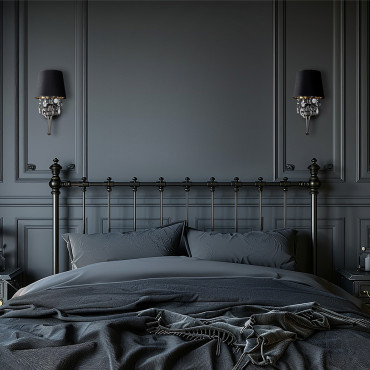 Kinkiet Vigo czarny 1xE14