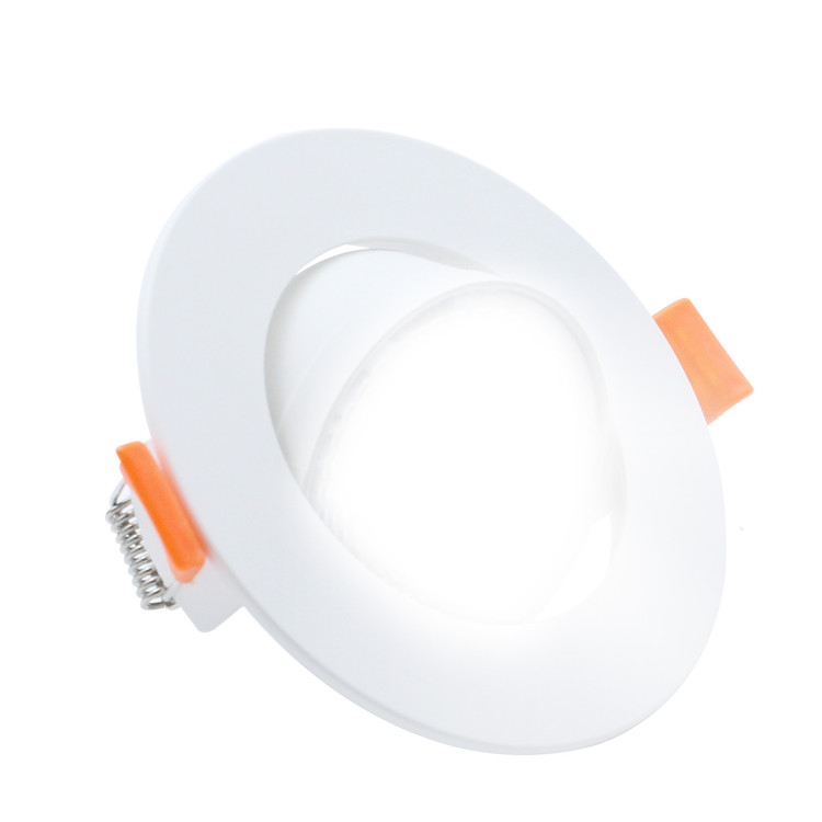 Ruchome oczko podtynkowe Plus białe LED CCT - 9828