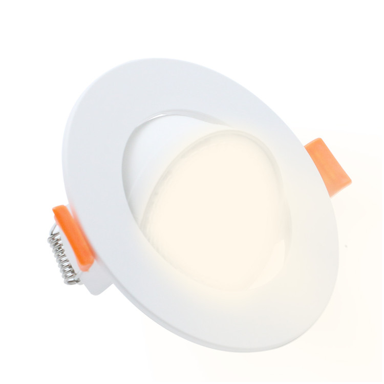 Ruchome oczko podtynkowe Plus białe LED CCT - 9829
