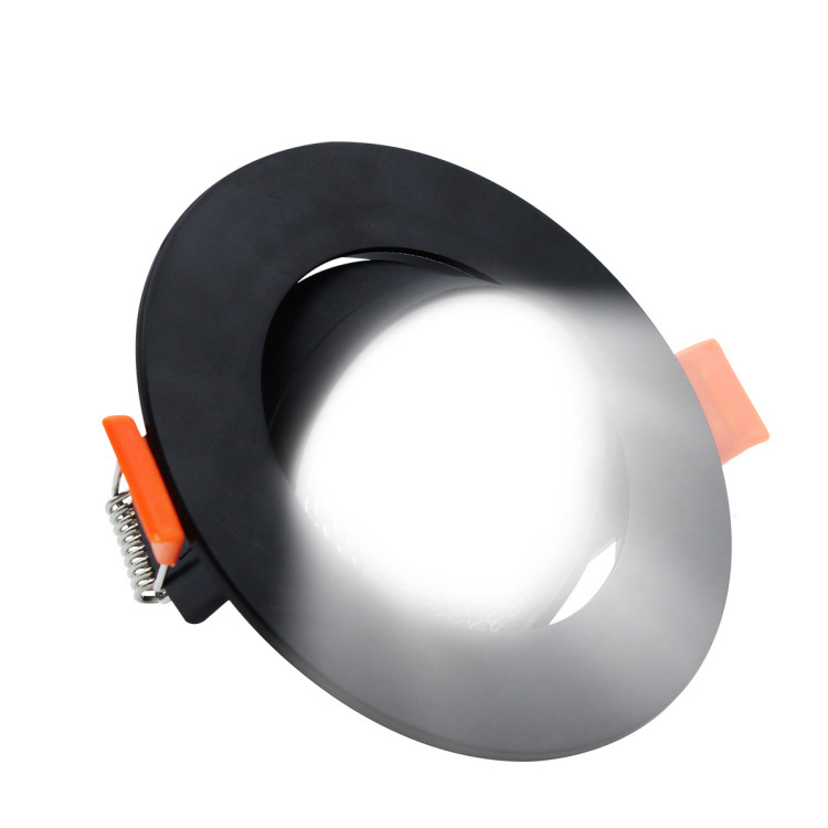 Ruchome oczko podtynkowe Plus czarne LED CCT - 9841