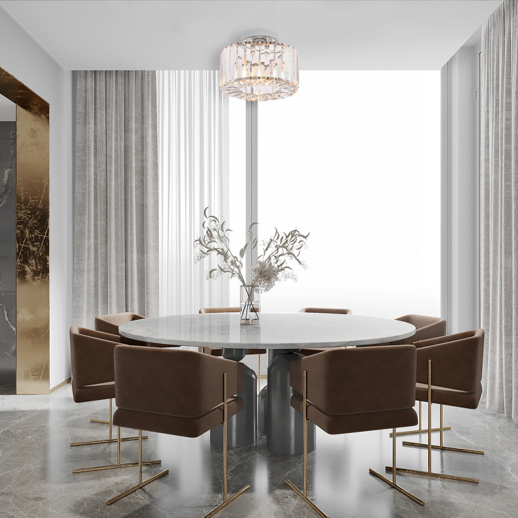 Plafon Vetro chrom 1xE27 - 9873