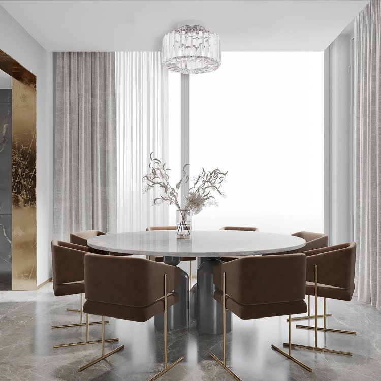 Plafon Vetro chrom 1xE27 - 9874