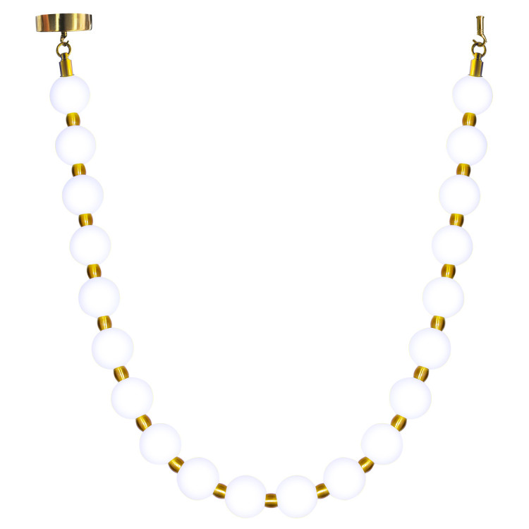 Lampa wisząca Dorado Rope 3 m złota LED CCT - 9888