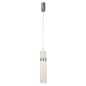 Lampa wisząca Ambiente srebrna LED CCT