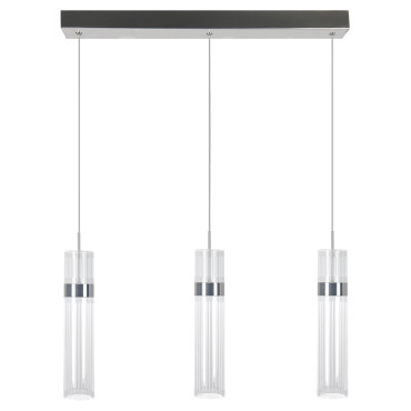 Lampa wisząca Ambiente 3 srebrna LED CCT
