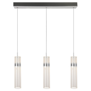 Lampa wisząca Ambiente 3 srebrna LED CCT