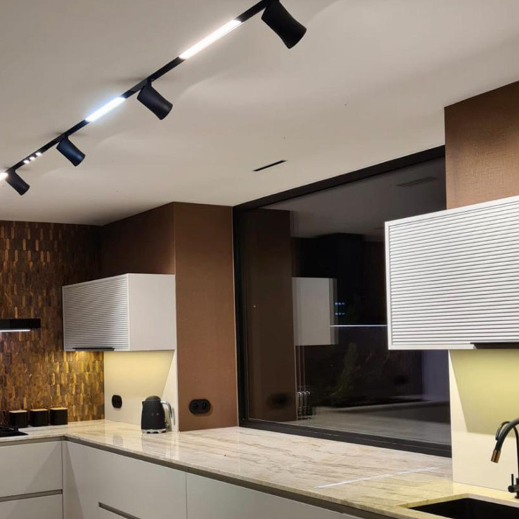 Reflektor do szynoprzewodów Magnetic Lunar czarny LED 3000K - 9994